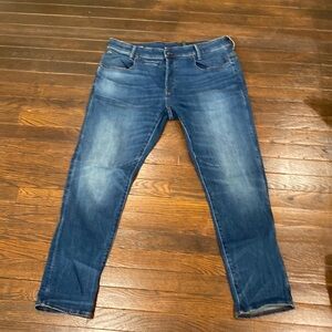 Dark Wash Super Slim Men's Jeans